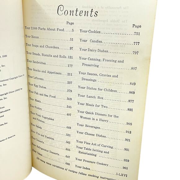 Culinary Arts Institute Encyclopedic Cookbook Hardcover Ruth Berolzheimer 1969 - Picture 8 of 11